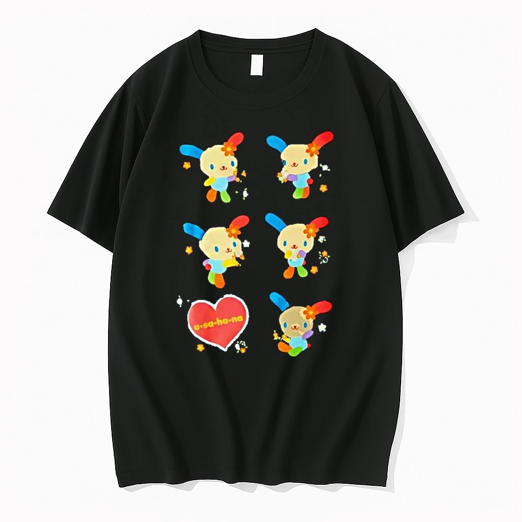 U Sa Ha Na Flowers Grid Vintage Cute Shirts