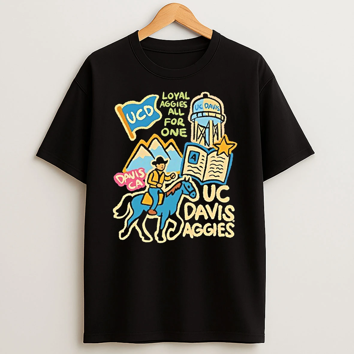 Uc Davis Aggies Loyal Aggies All For One Shirts