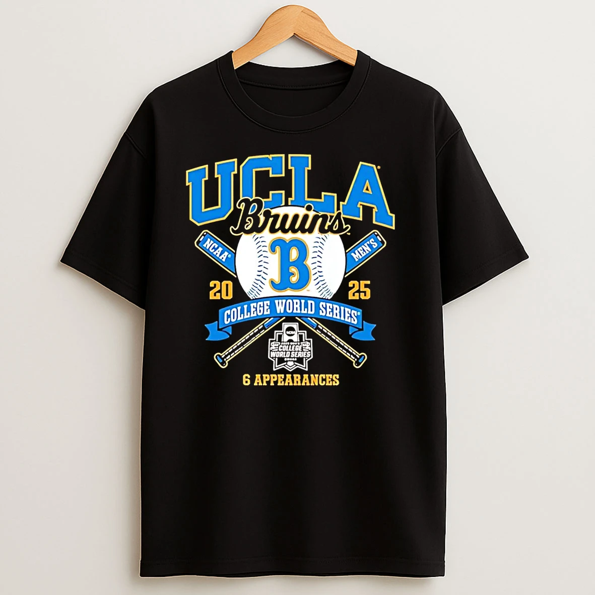 Ucla Bruins 6 Appearances College World Series Bound 2025 T Shirts