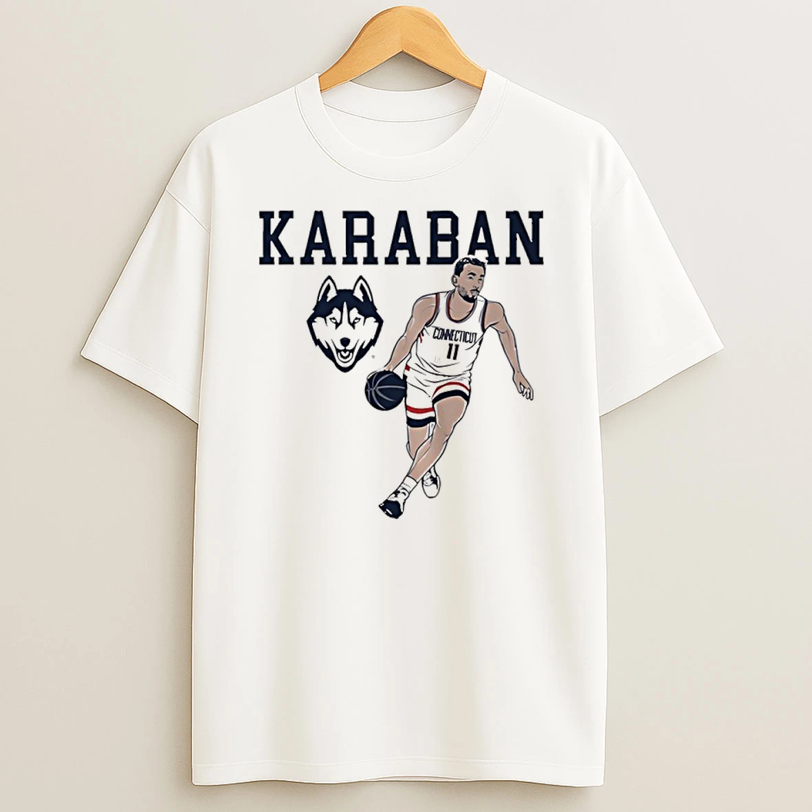 Uconn Huskies Basketball Alex Karaban Ame Pose Star Shirts