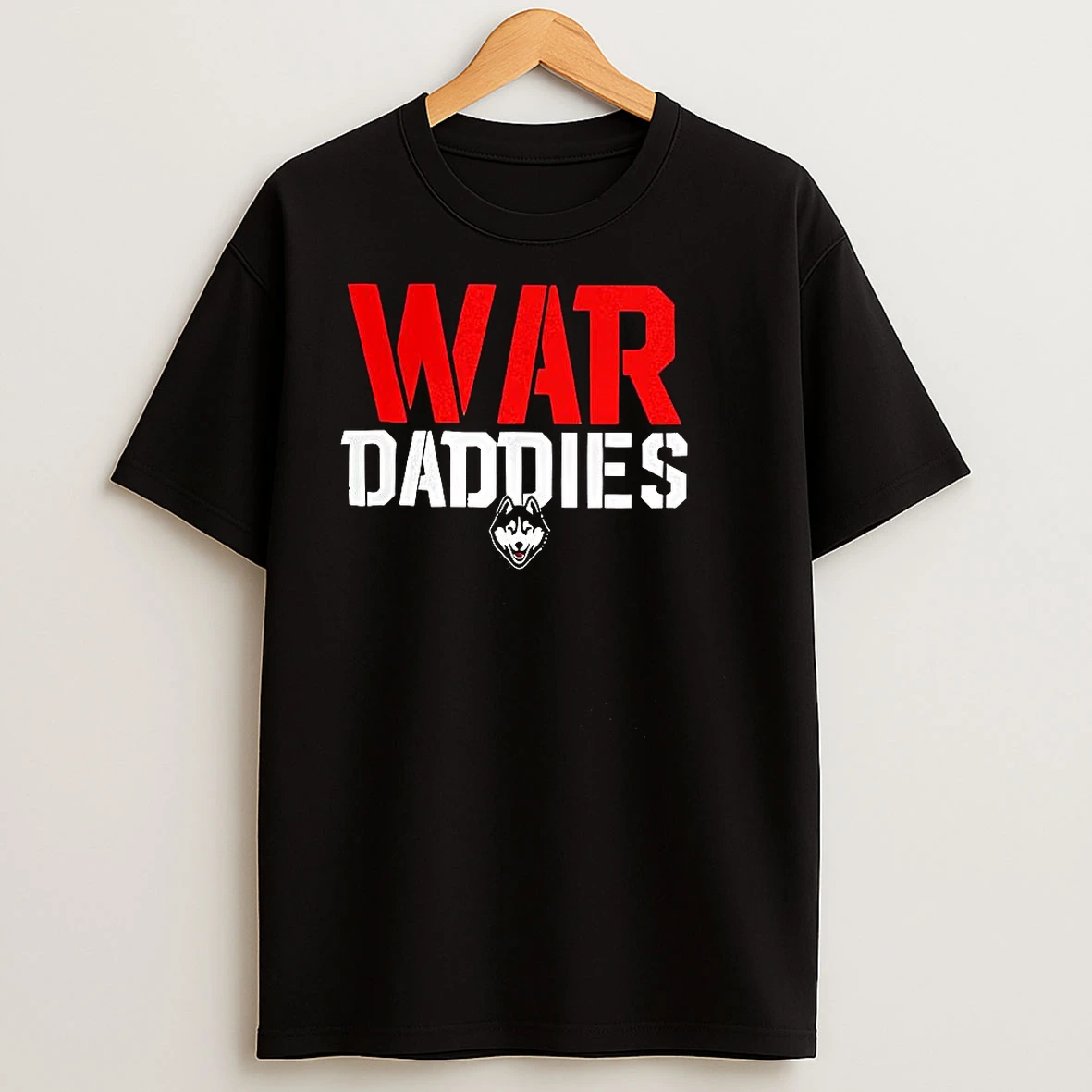 Uconn Huskies War Daddies Logo T Shirts