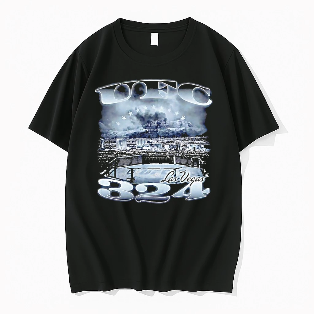 Ufc 324 Las Vegas Skyline Vintage Shirts