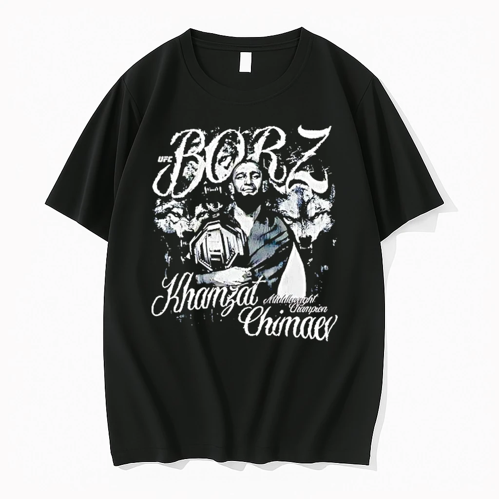 Ufc Borz Khamzat Chimaev Grunge Shirts