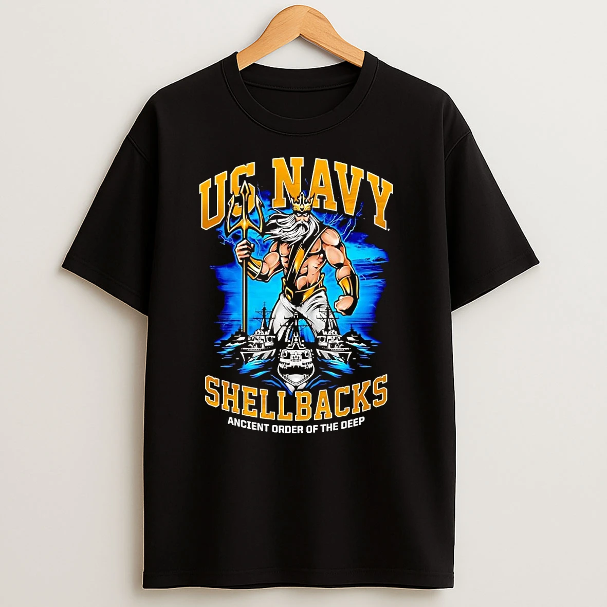 Us Navy Shellbacks Ancient Order Of The Deep T Shirts