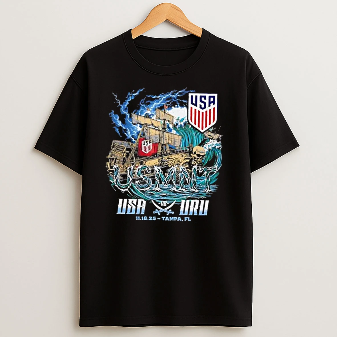 Usa Vs Uru 11 18 25 Tampa Fl T Shirts