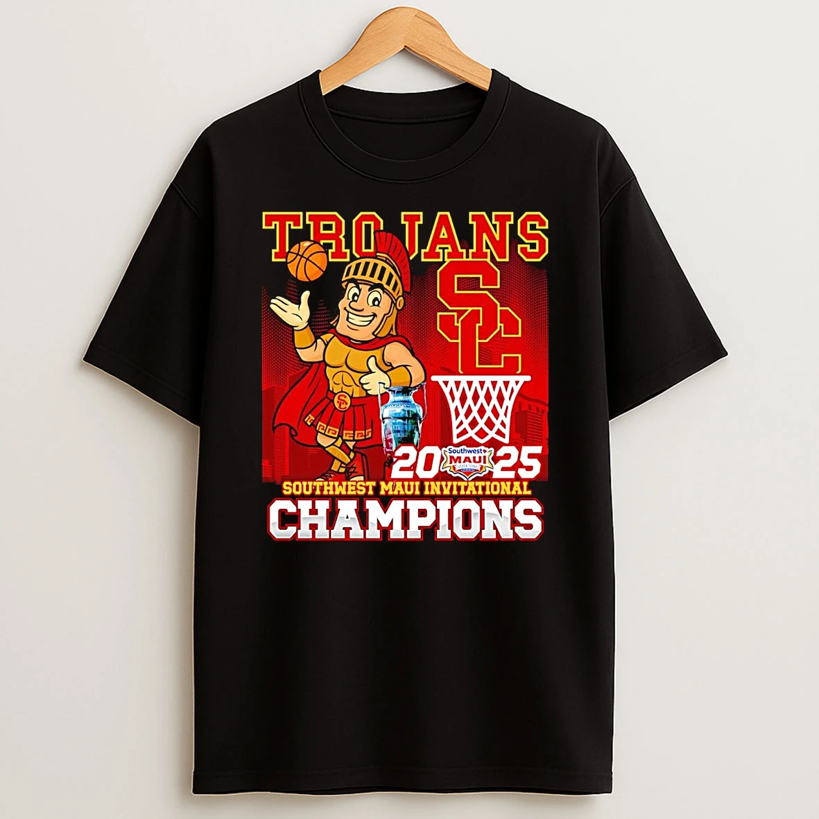 Usc Trojans 2025 Southwest Maui Invitational Champions Shirts