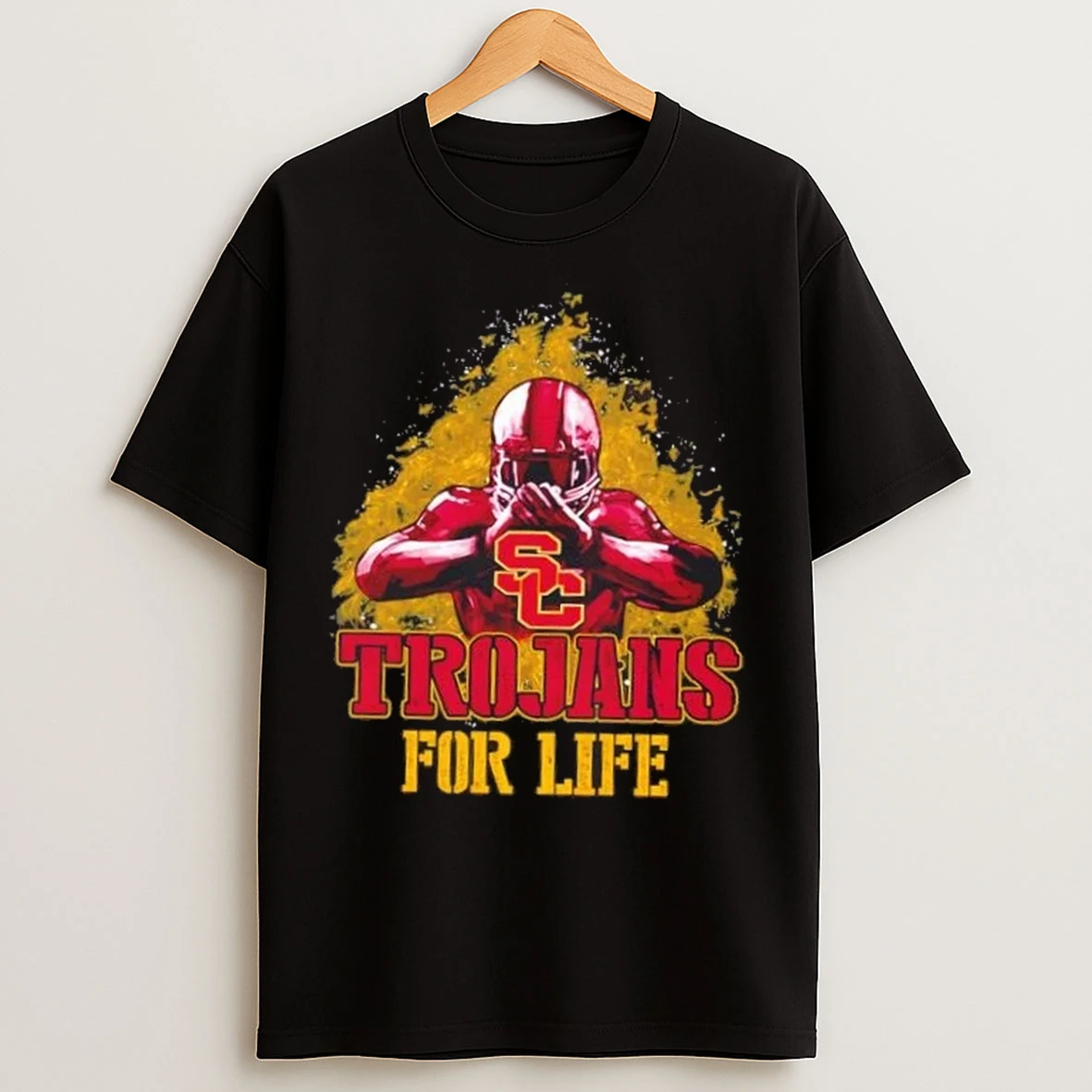 Usc Trojans Football For Life T Shirts