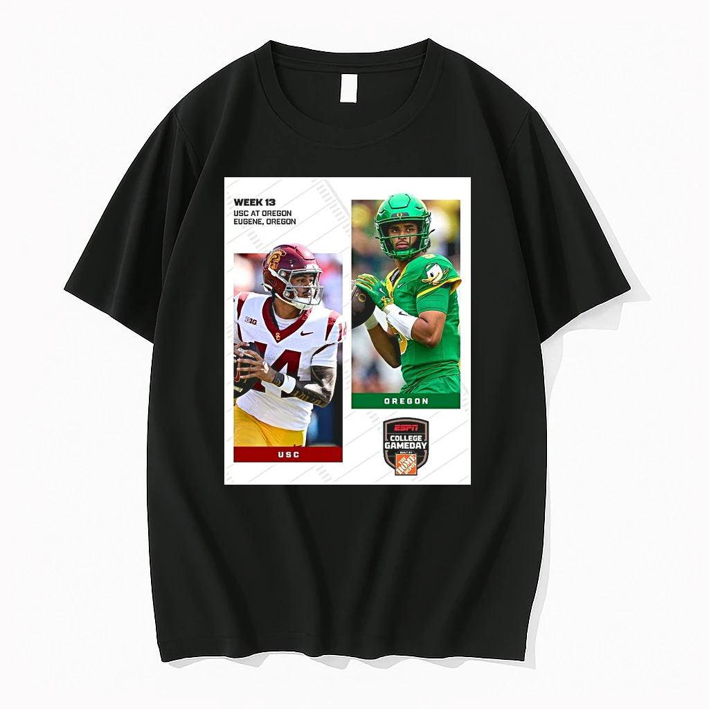 Usc Trojans Vs Oregon Ducks Week 13 Eugene Oregon Espn College Gameday Shirts