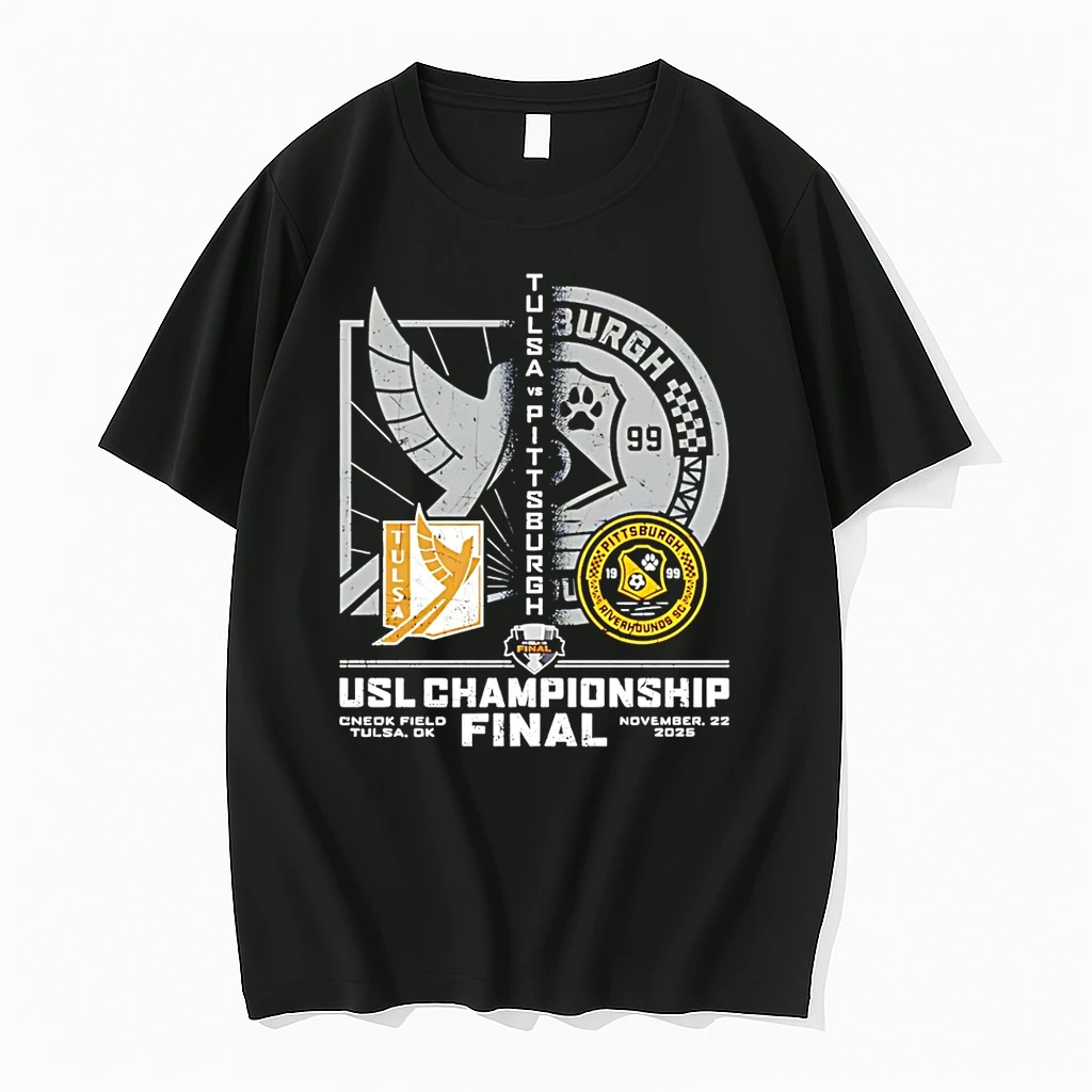 Usl Championship Final Fc Tulsa Vs Pittsburgh Riverhounds Sc 2025 Shirts