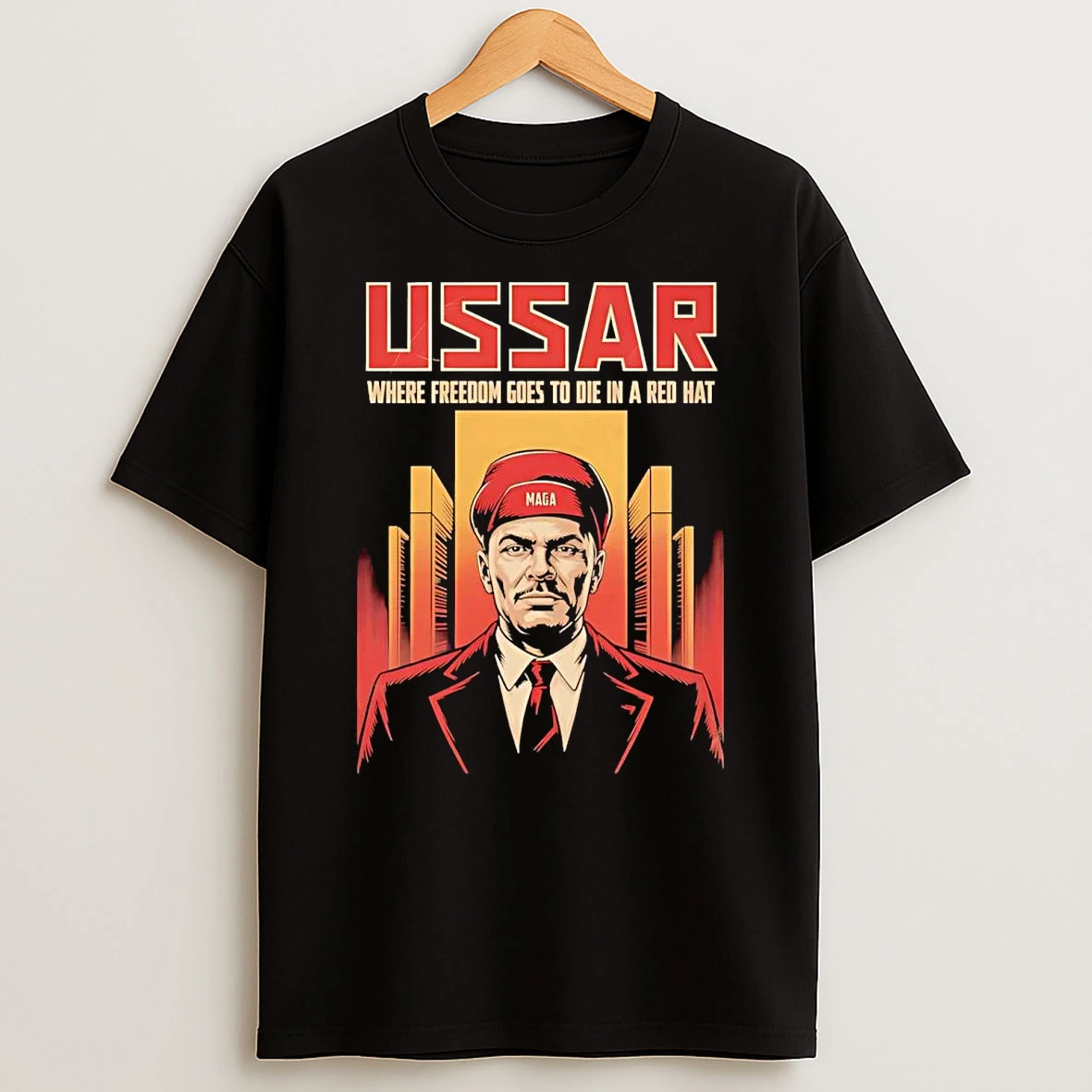 Ussar Where Freedom Goes To Die In A Maga Red Hat Shirts