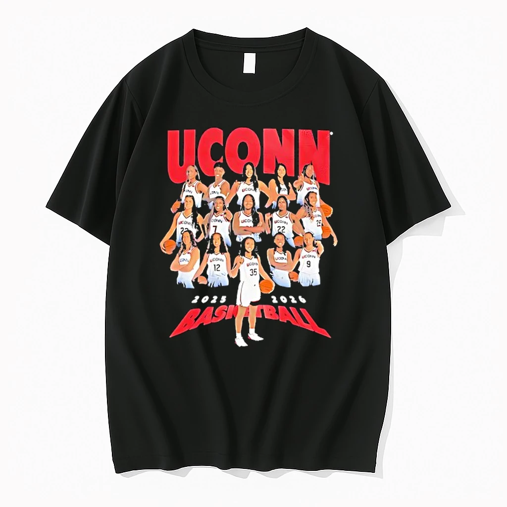 Uconn Huskies Womens Basketball Team 2025 2026 Shirts