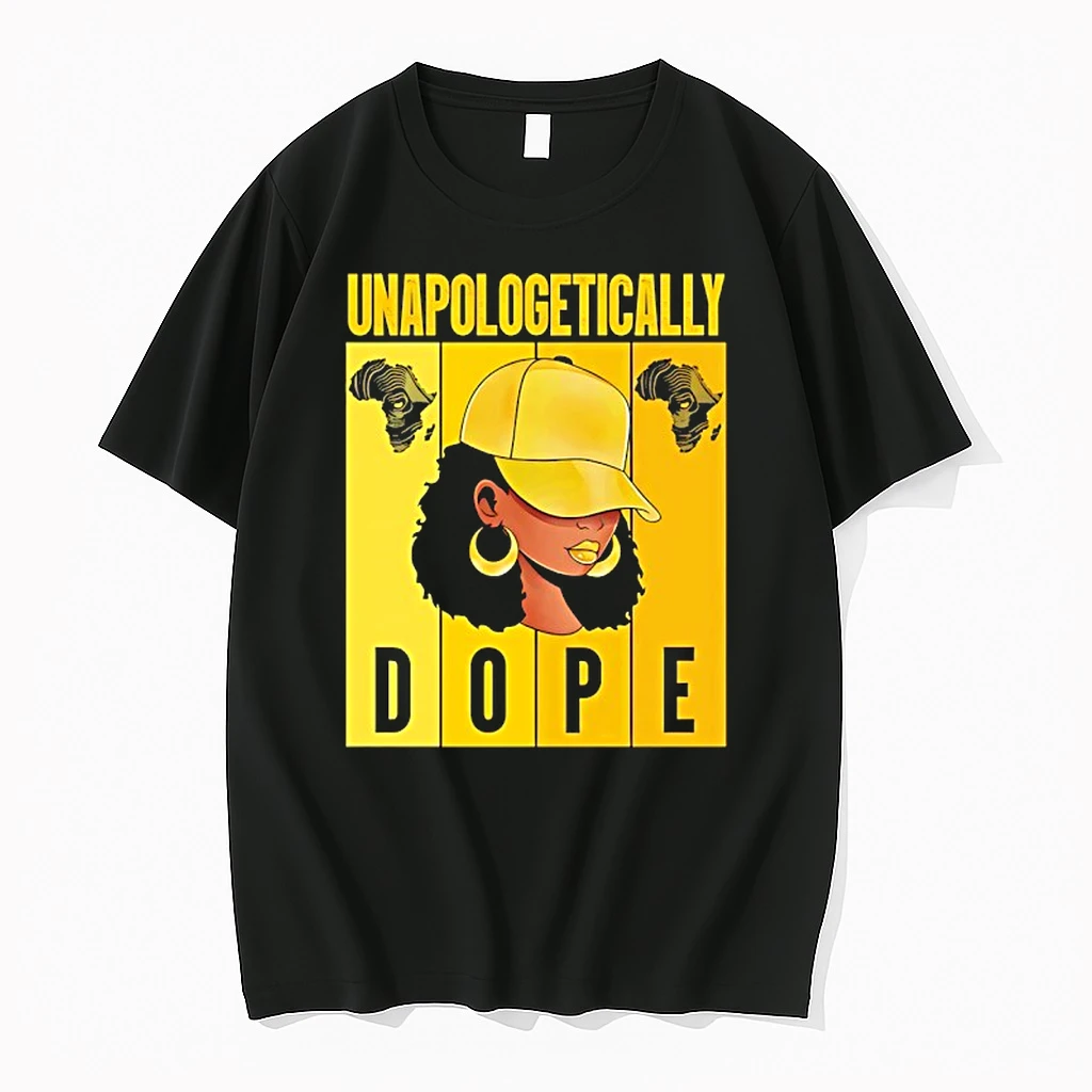 Unapologeticallyd Dope American Woman With Cap Shirts