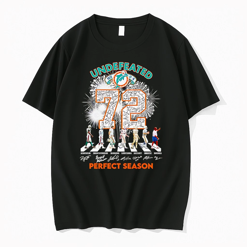 Undefeated 72 Miami Dolphins Perfect Season Shirts