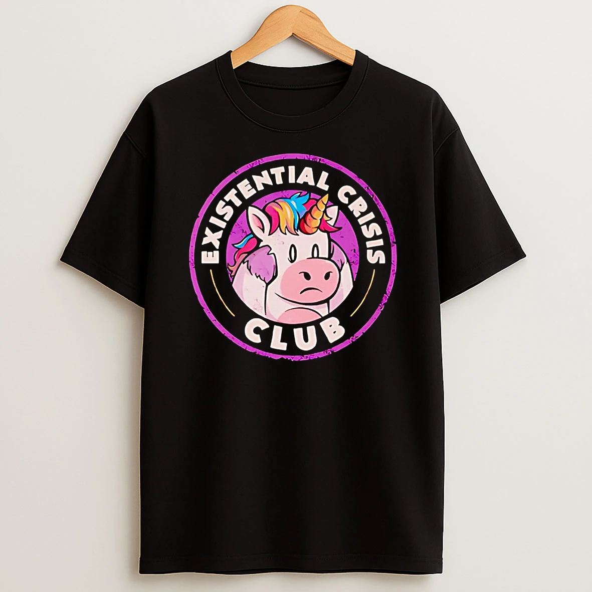 Unicorn Existential Crisis Club Shirts
