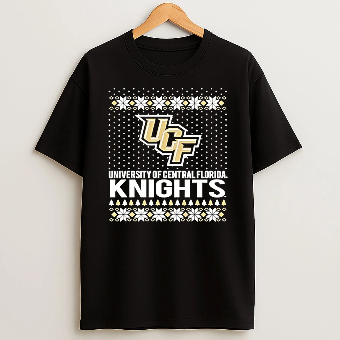 University Central Florida Golden Knights Ugly Christmas Shirts