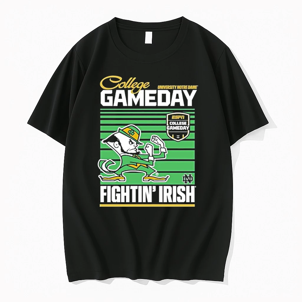 University Notre Dame Football 2025 College Gameday Shirts
