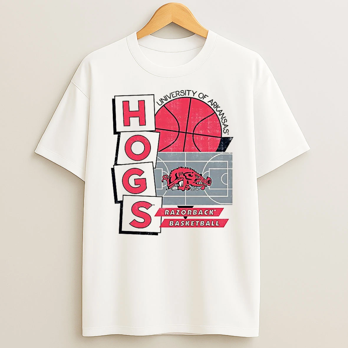University Of Arkansas Arkansas Razorbacks Basketball Hogs Shirts