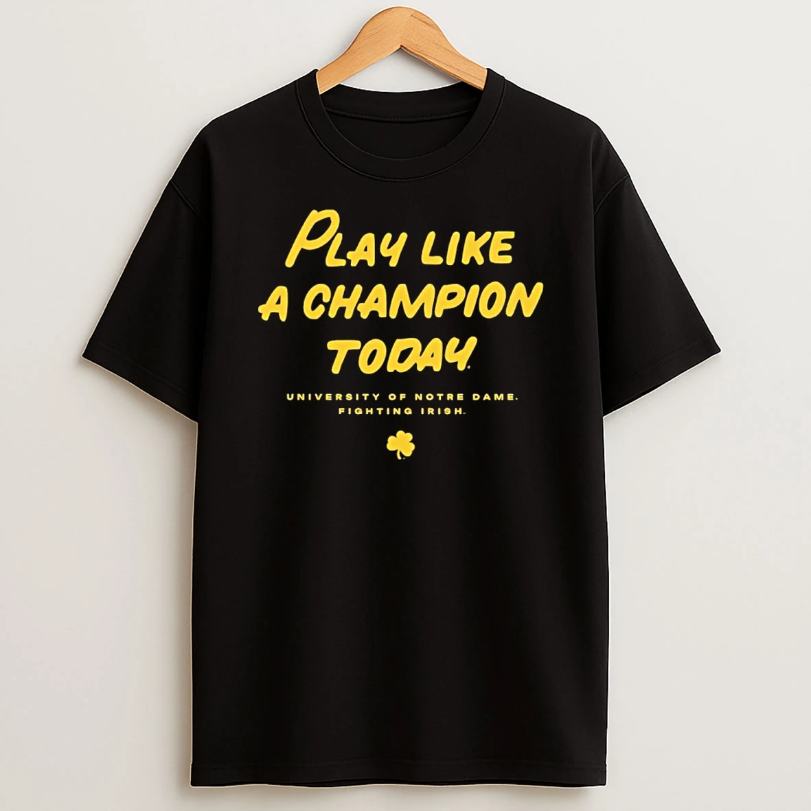 University Of Notre Dame Fighting Irish Play Like A Champion Shirts