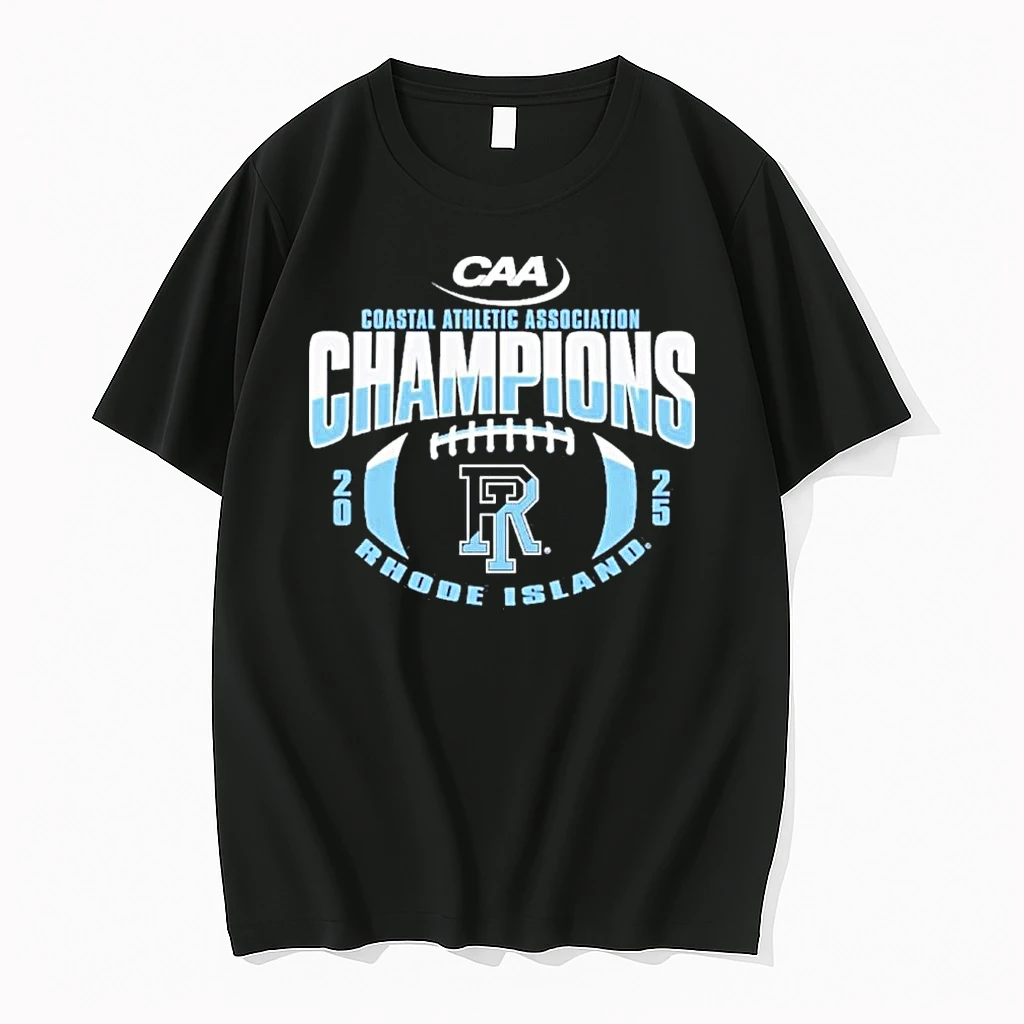 University Of Rhode Island Football 2025 Caa Regular Season Champions Shirts
