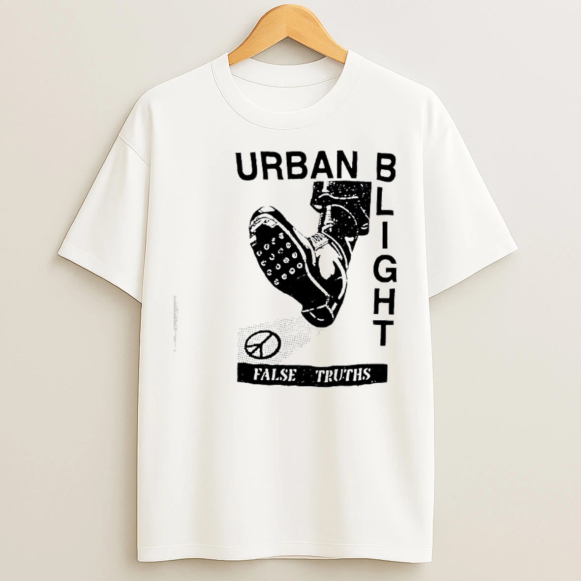 Urban Blight Boot False Truths T Shirts
