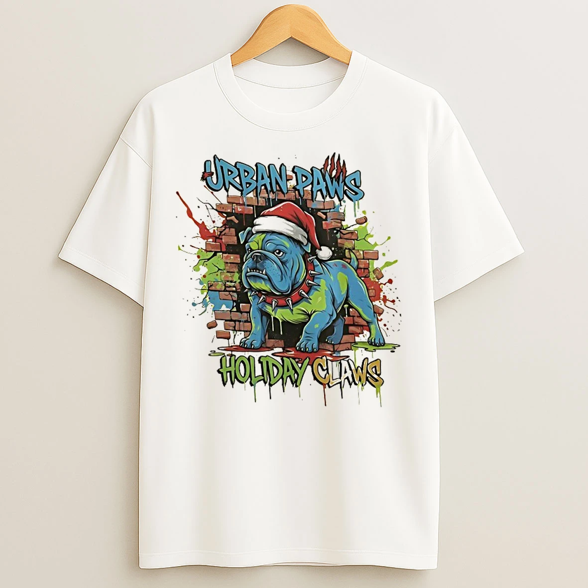 Urban Paws Holiday Claws T Shirts