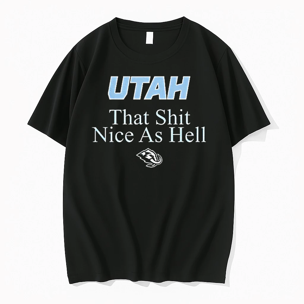 Utah Mammoth Hockey Utah That Shit Nice As Hell Shirts