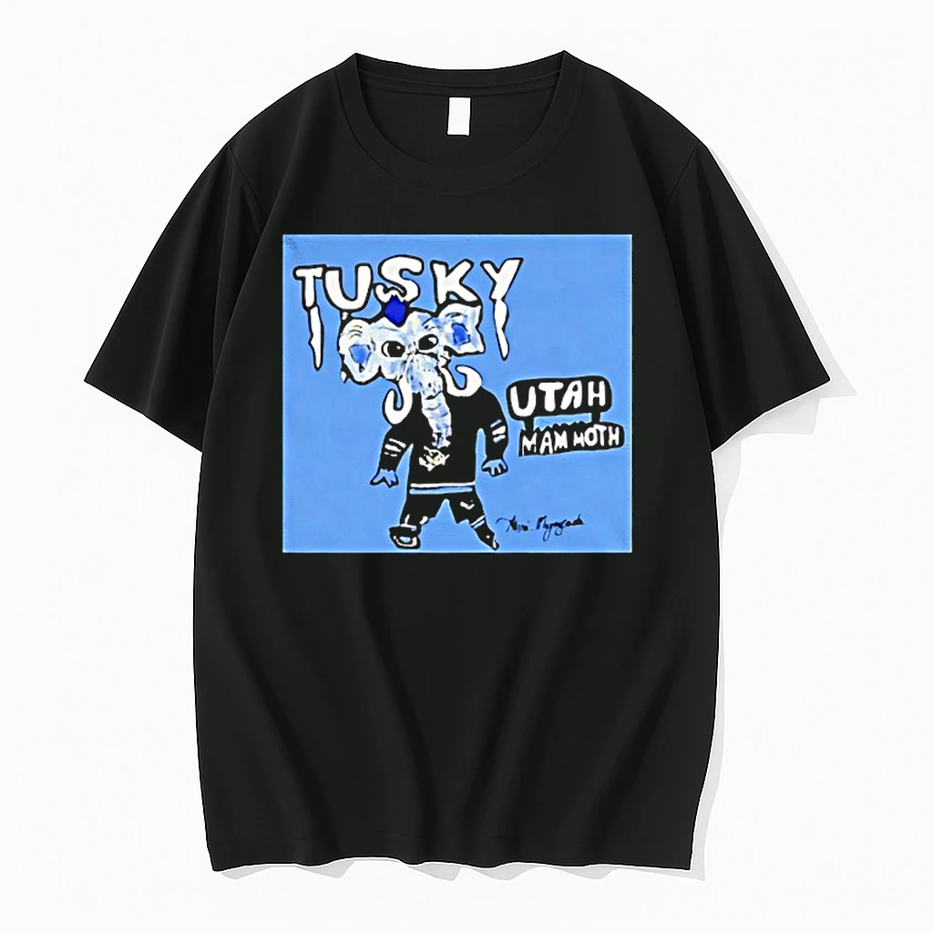 Utah Mammoth Mascot Tusky Nhl Hockey 2025 Shirts