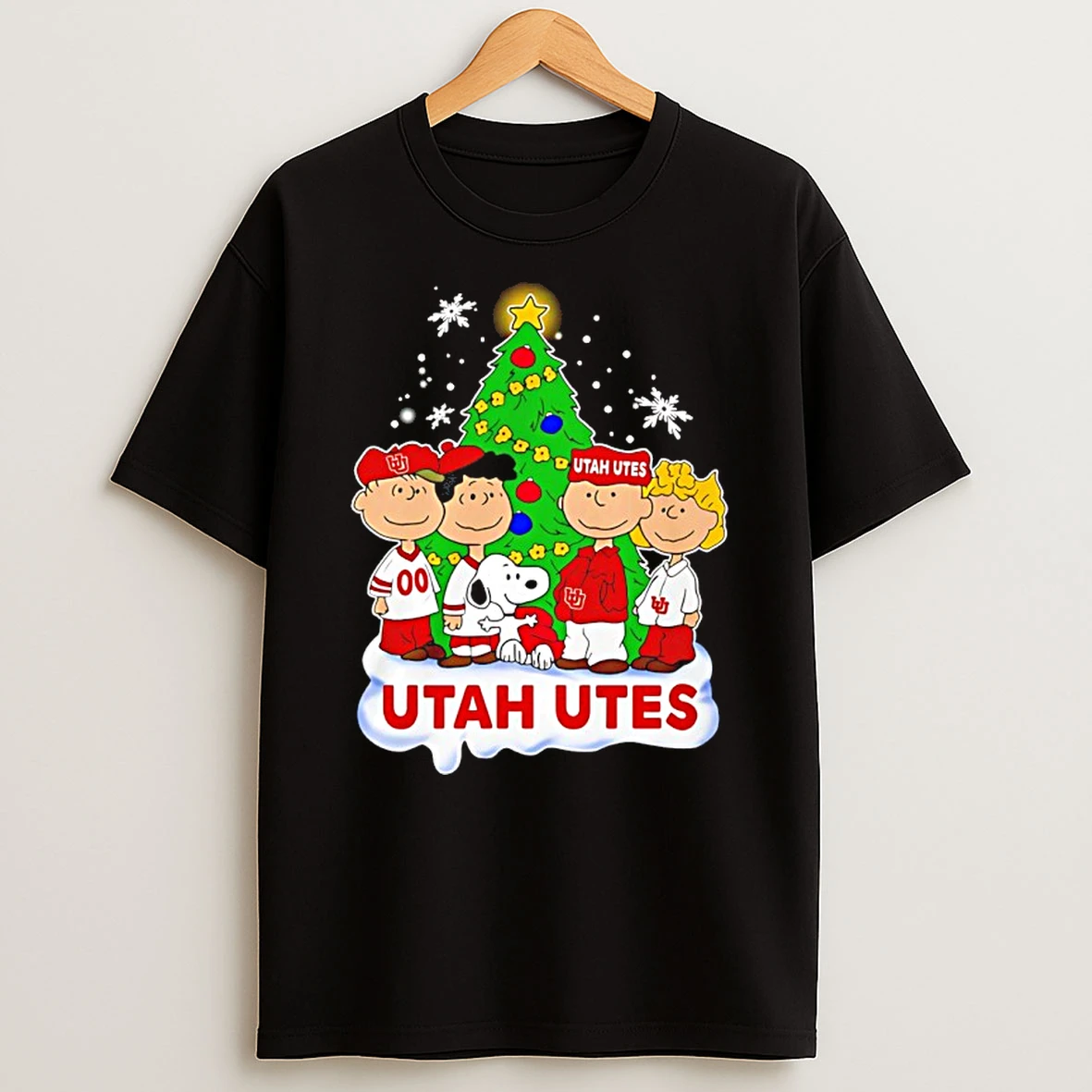 Utah Utes Snoopy And The Peanuts Christmas 2025 Shirts