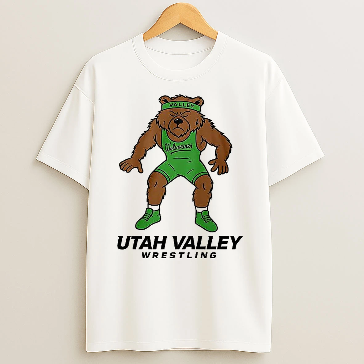 Utah Valley Wrestling Mascot Shirts