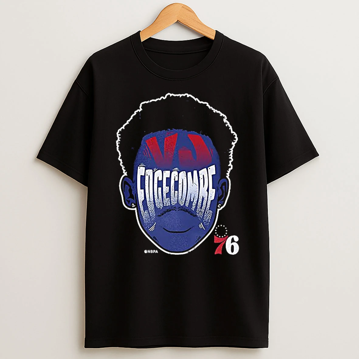 Vj Edgecombe Philadelphia 76ers Nba Silhouette Shirts