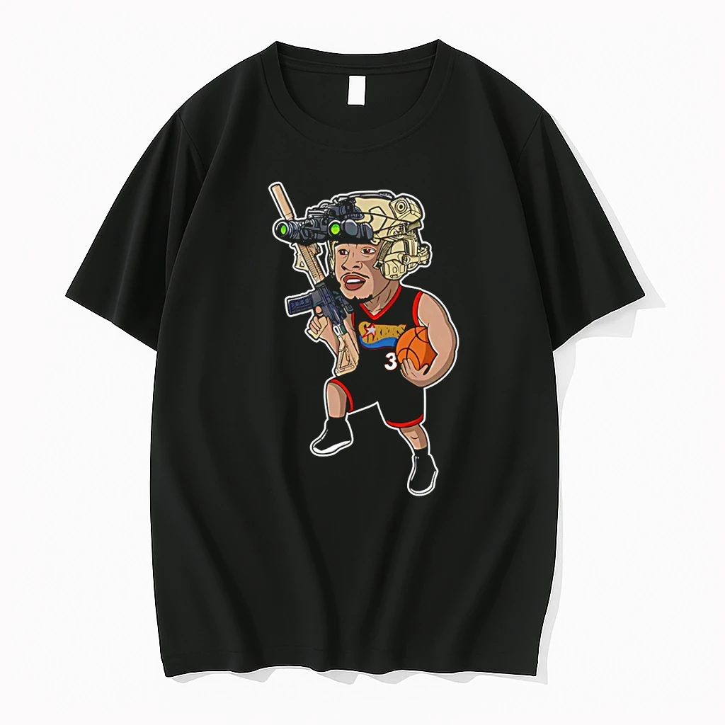 Vj Edgecombe Philadelphia Sixers Army For War Logo 2025 Shirts