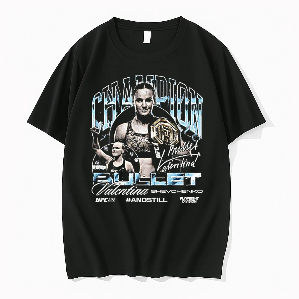 Valentina Shevchenko Ufc 322 Womens Flyweight Champion Signature Shirts
