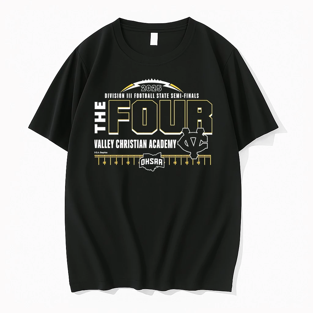 Valley Christian Academy The Four 2025 Division 3 Football State Semifinals Shirts