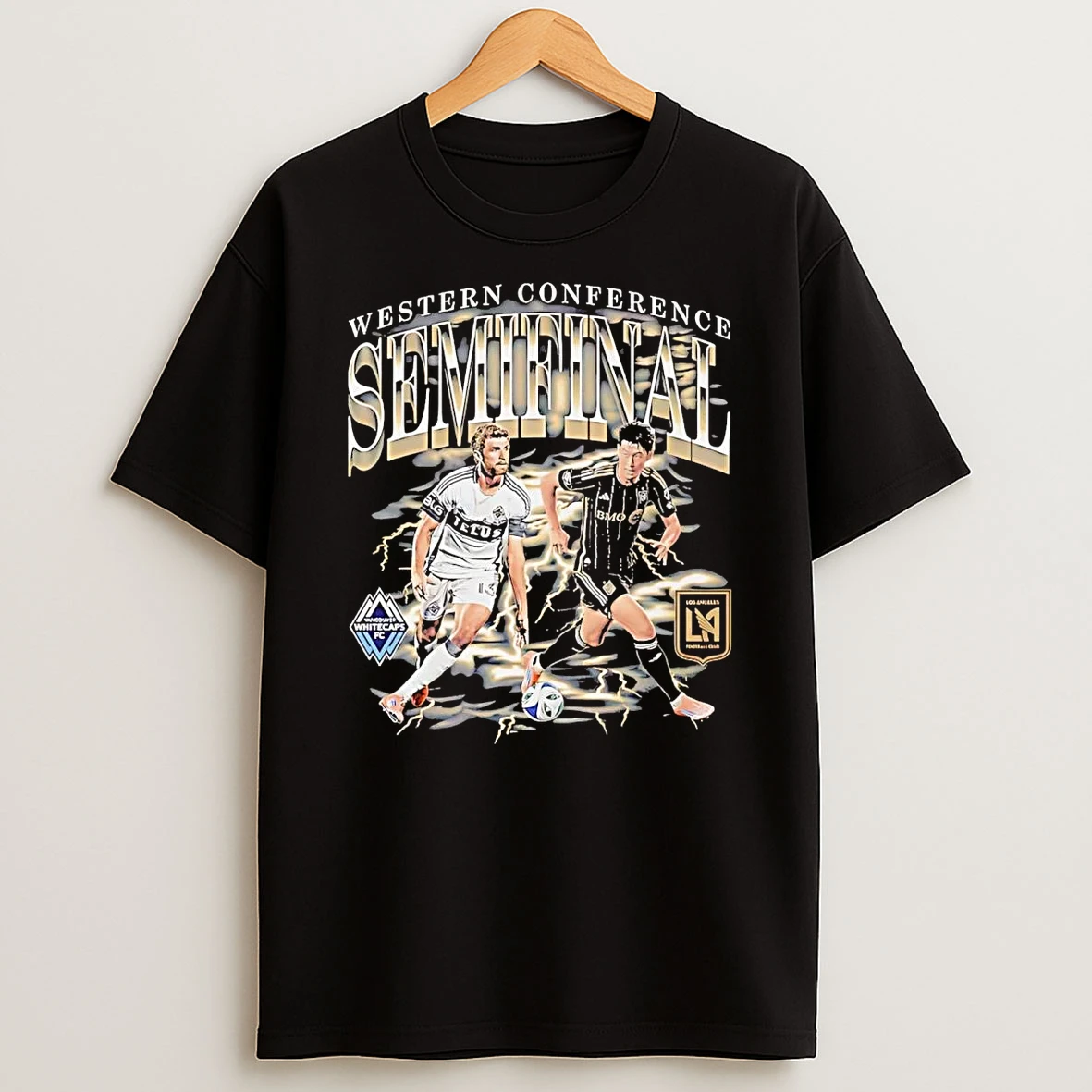 Vancouver Whitecaps Fc Vs Lafc 2025 Western Conference Semifinal Shirts
