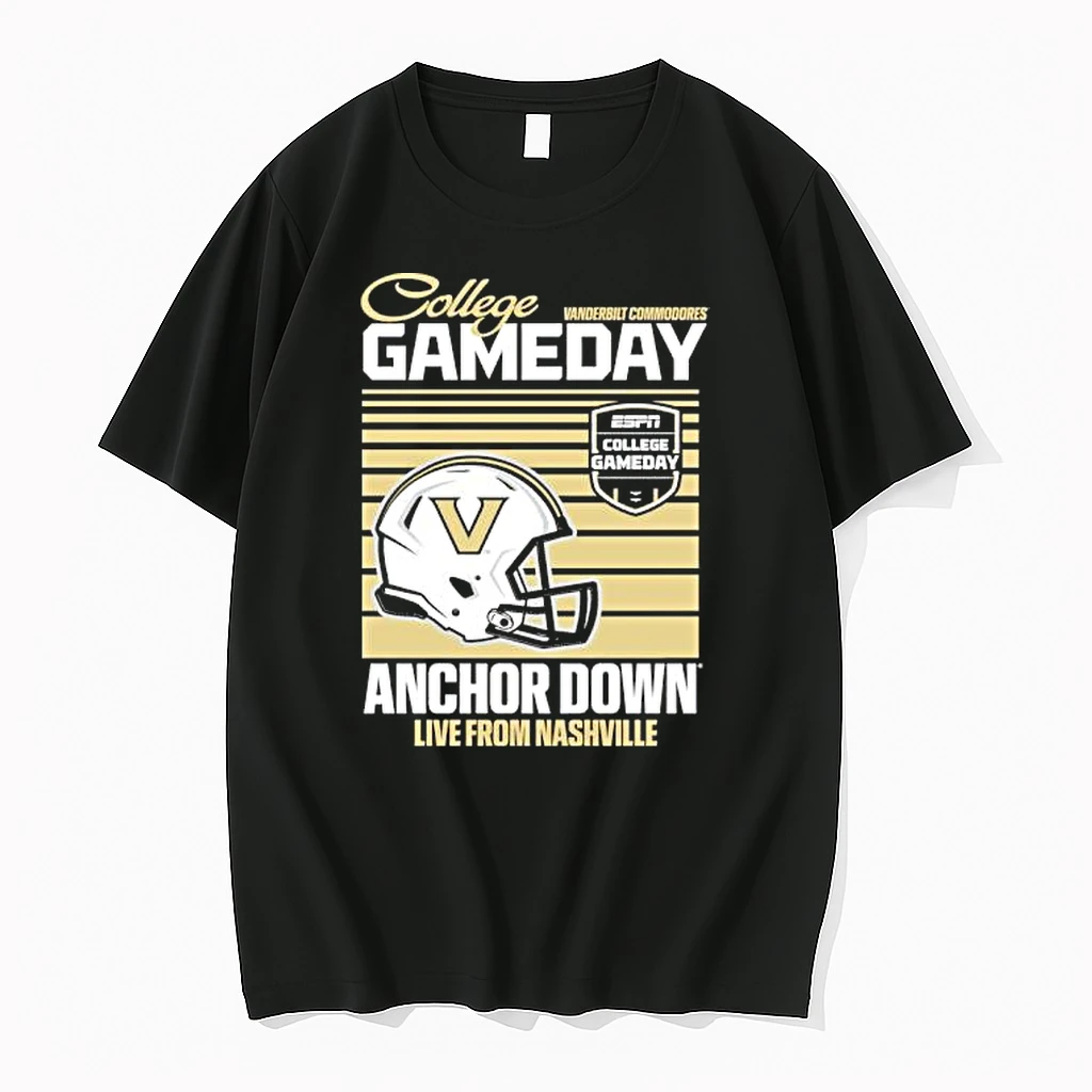 Vanderbilt Commodores College Gameday 2025 Anchor Down Vintage Shirts