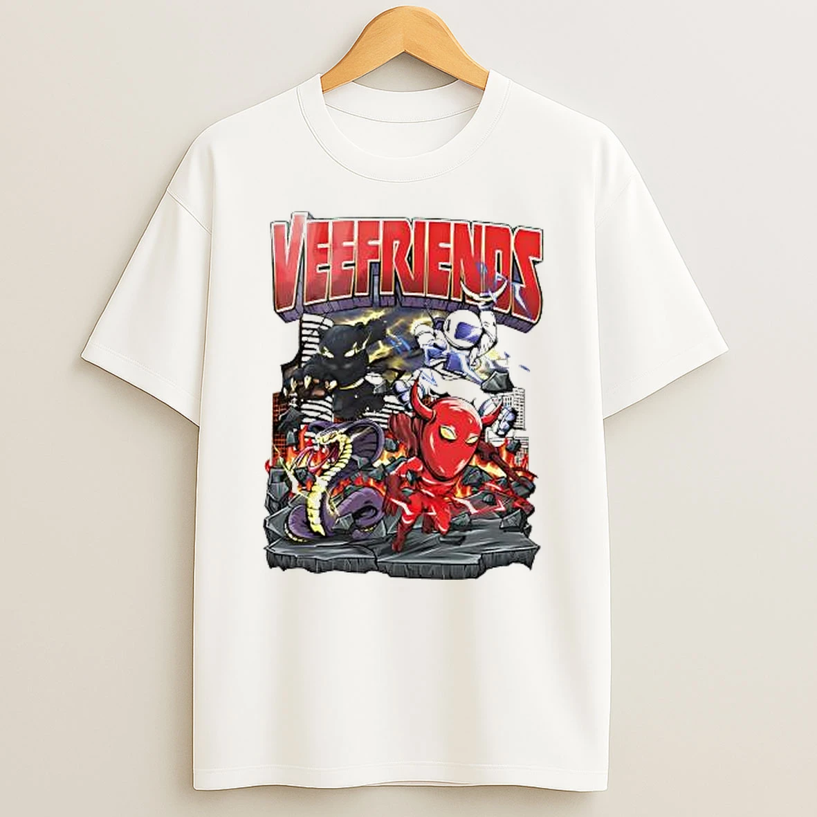Veefriends New York Comic Con Retro Shirts
