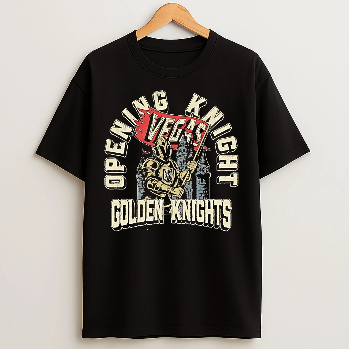 Vegas Golden Knights 2025 Opening Knight T Shirts