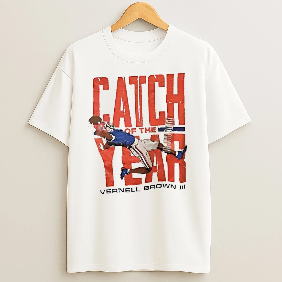 Vernell Brown Iiis Catch Of The Year T Shirts