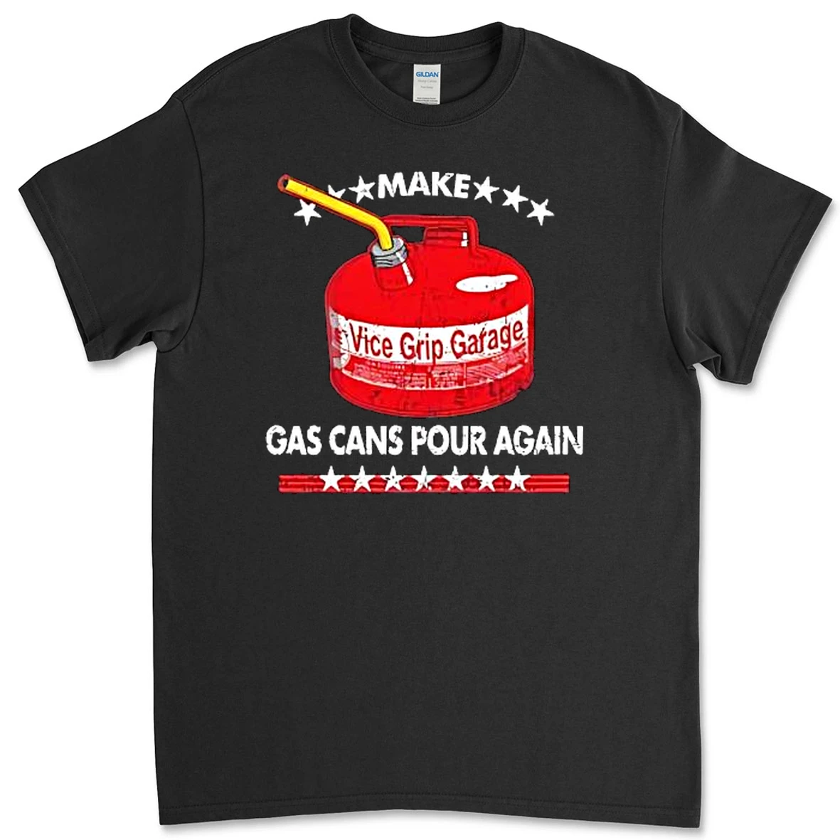 Vice Grip Garage Gas Cans Pour Again Retro Premium Shirt Sweater