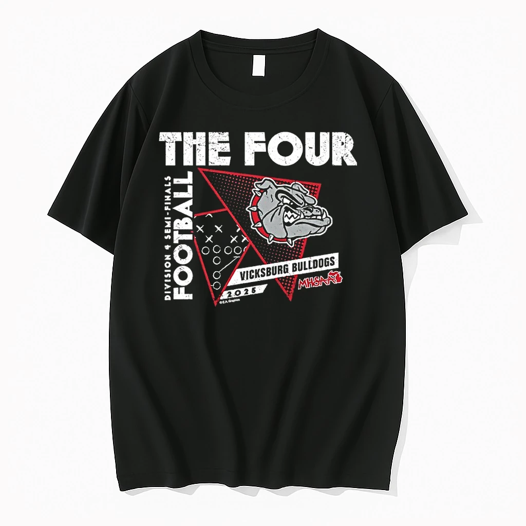 Vicksburg Bulldogs 2025 Mhsaa Football D4 Semi Finals The Four Shirts