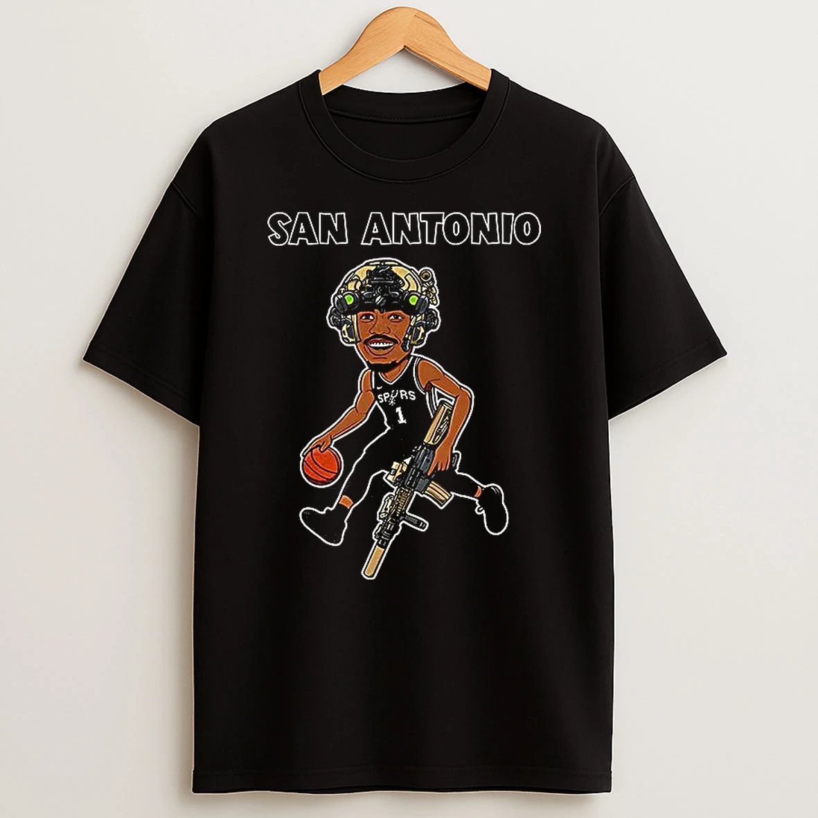 Victor Wembanyama San Antonio Spurs Basketball Soldier Shirts