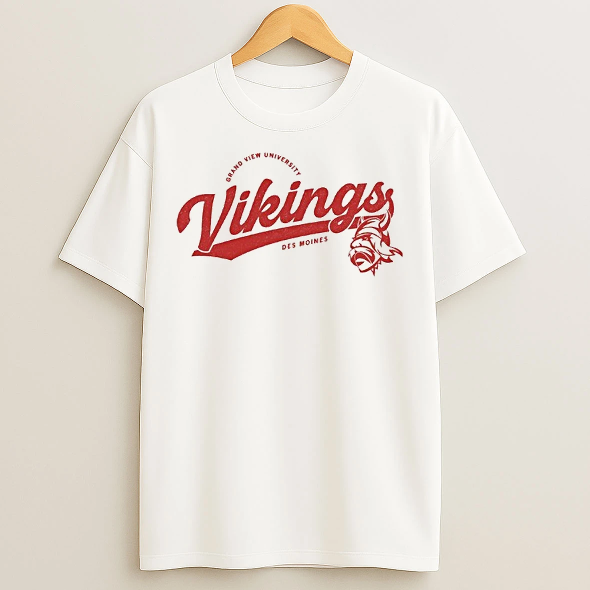 Vikings Script Logo T Shirts