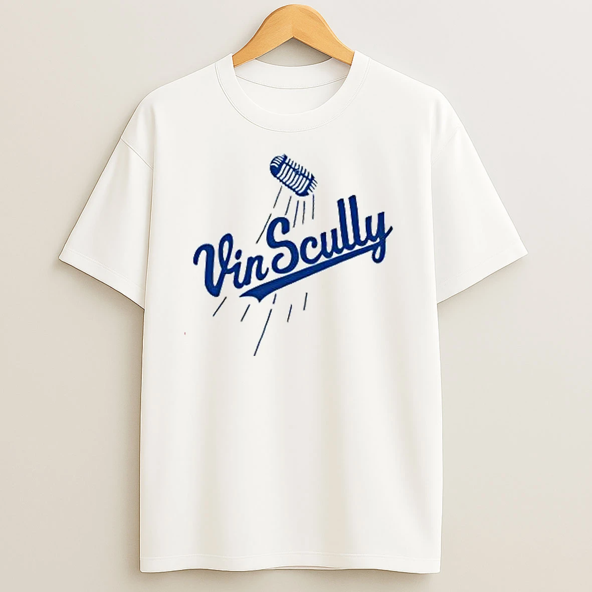 Vince Scully Los Angeles Doyers T Shirts