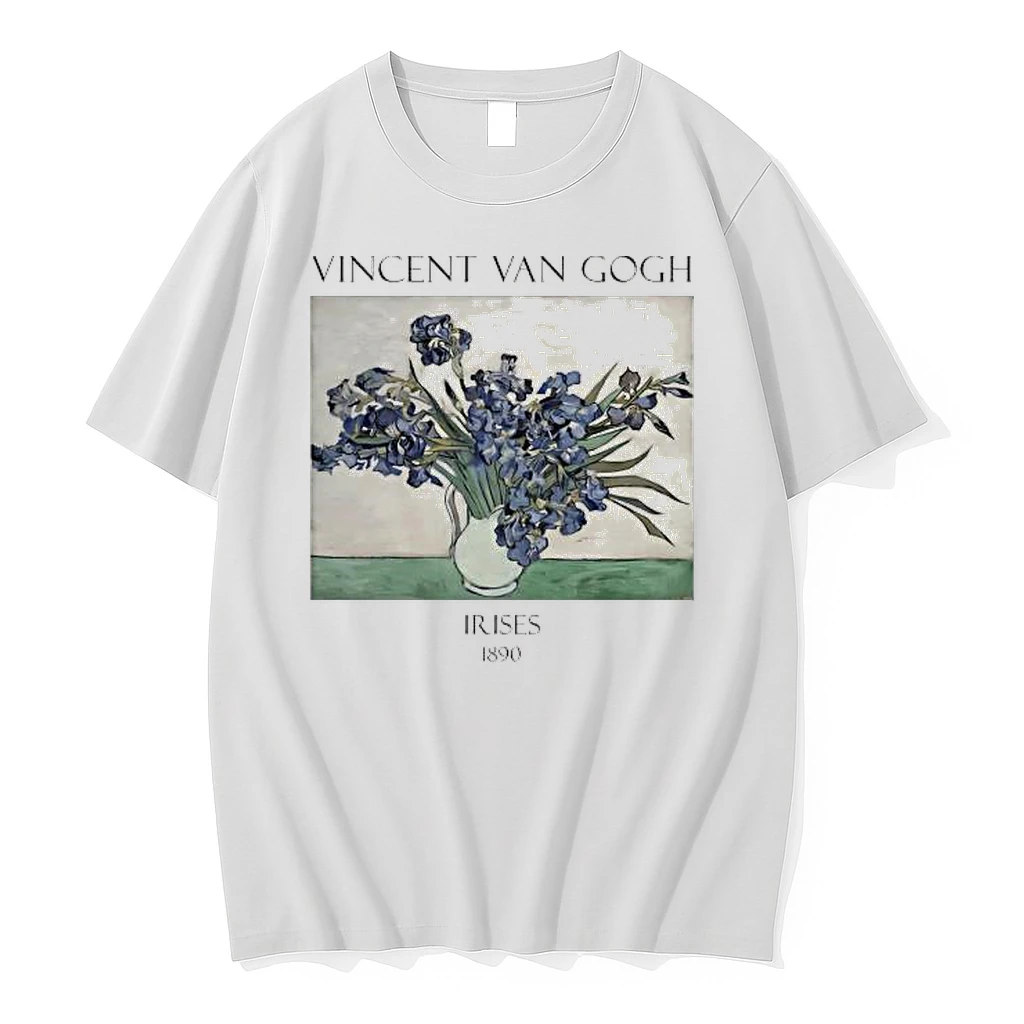 Vincent Van Gogh Irises 1890 Shirts