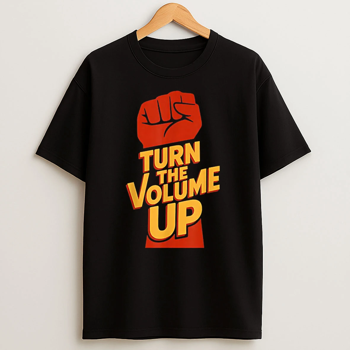 Vintage Turn The Volume Up Shirts