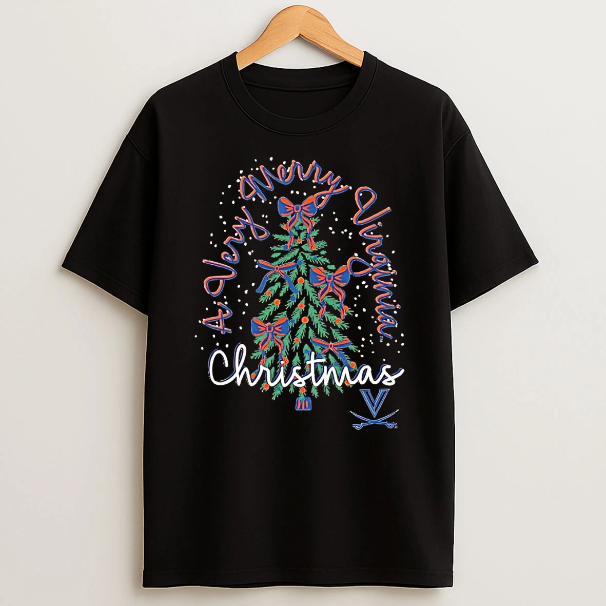 Virginia Cavaliers A Very Merry Cavaliers Christmas Shirts