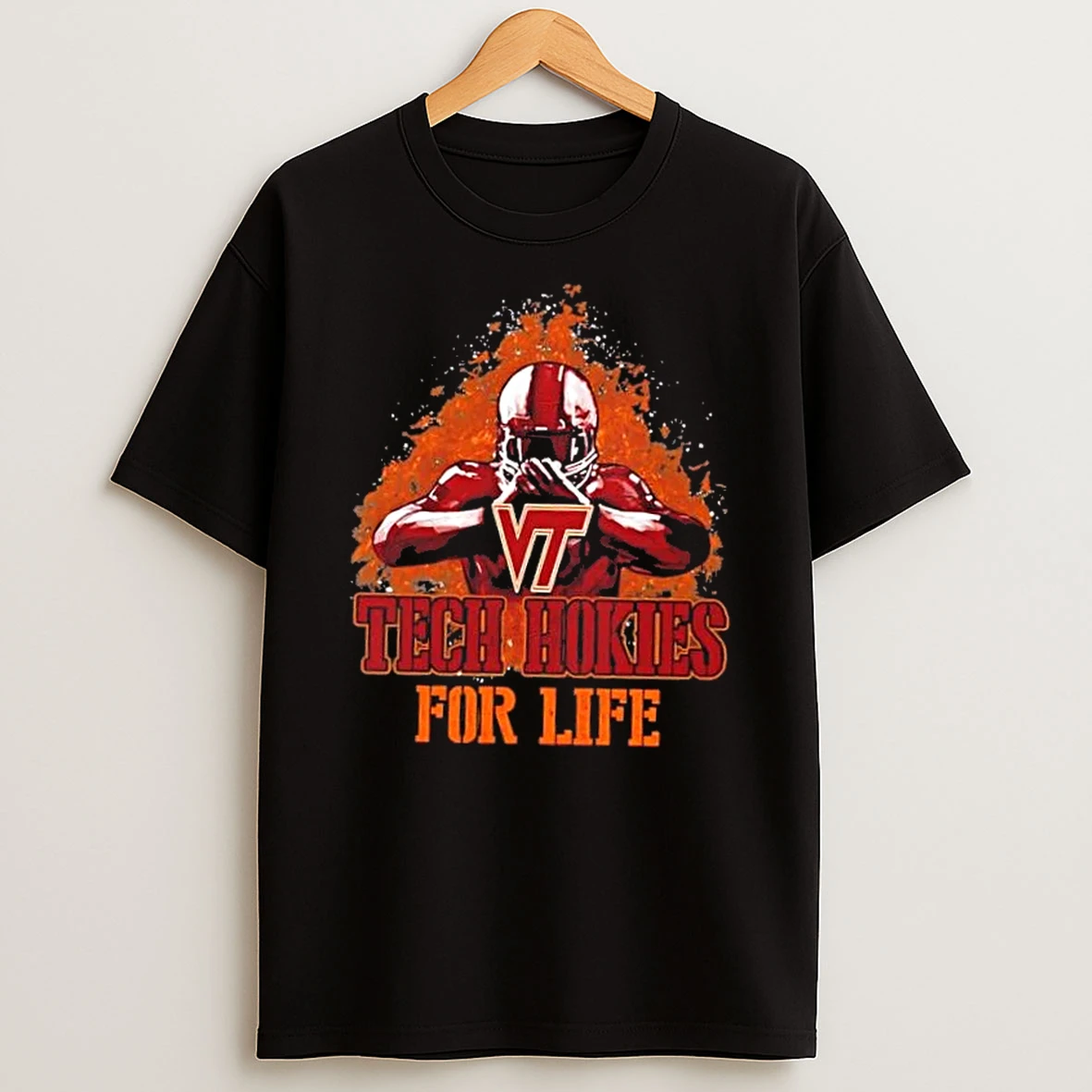 Virginia Tech Hokies Football For Life Shirts