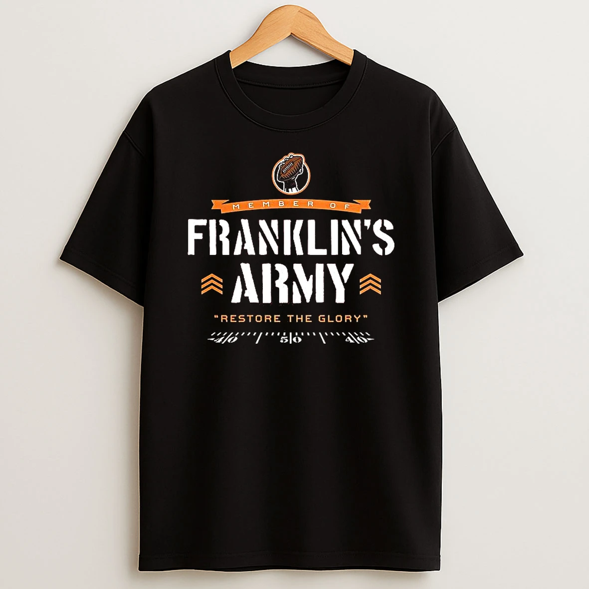 Virginia Tech Hokies Football Franklins Army Restore The Glory Shirts