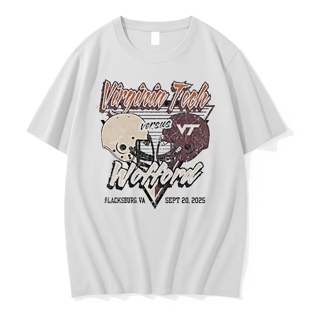 Virginia Tech Hokies Vs Wofford Terriers 2025 Gameday Football Shirts