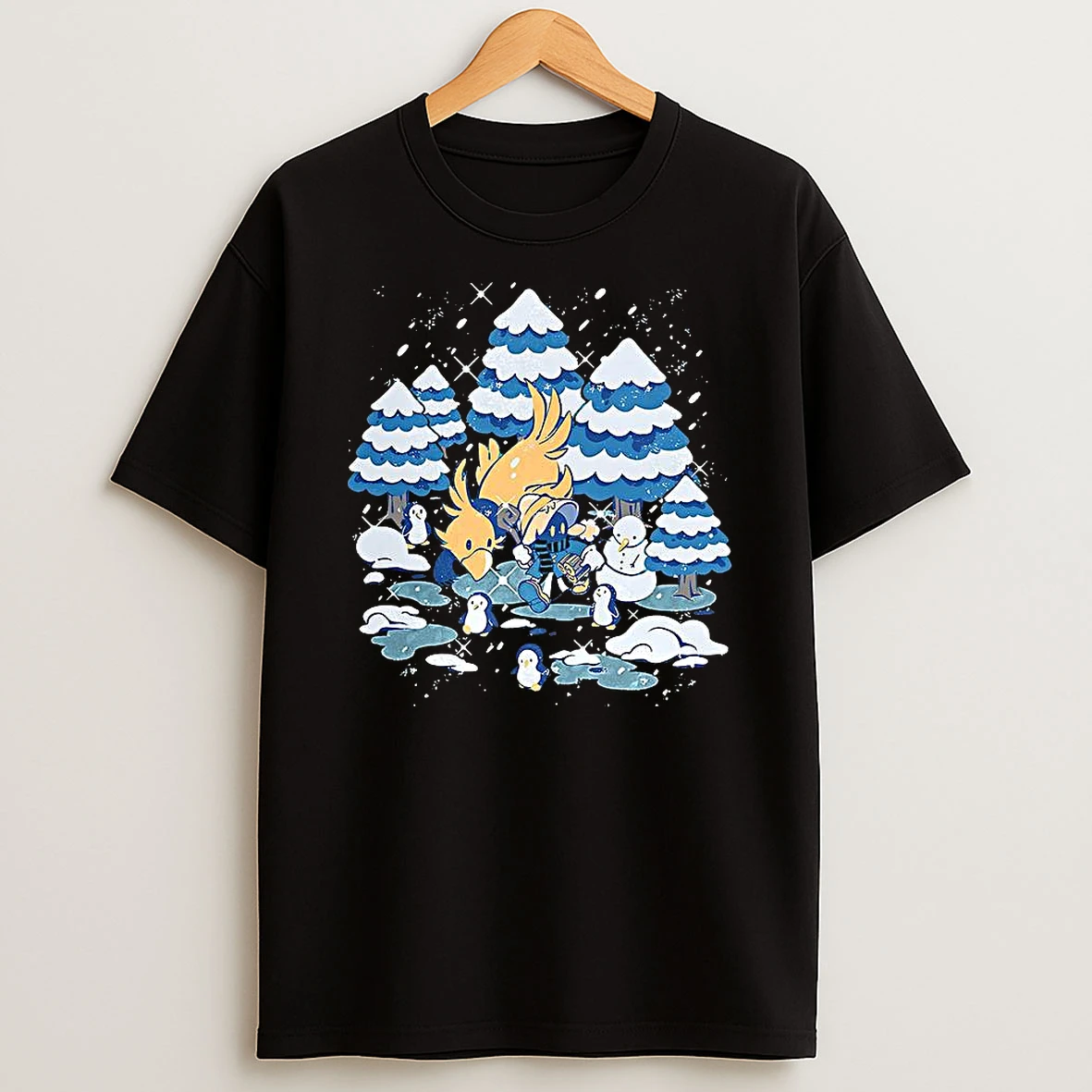 Vivi Ornitier Final Fantasy Video Game Character Winter Wonderland Shirts